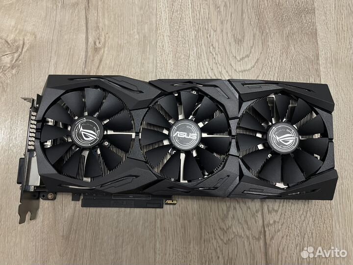 Игровая видеокарта asus strix GTX 1060 6Gb gddr5