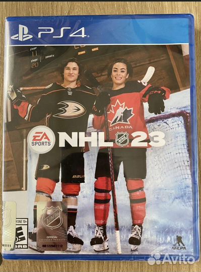 NHL 23 ps4 диск