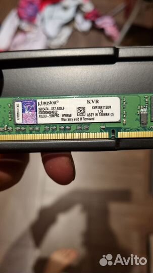 Оперативная память ddr3 4 gb kingston
