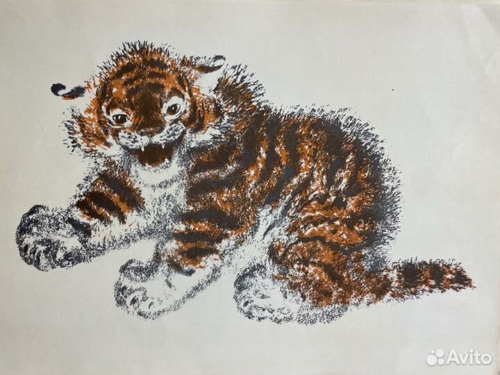 Чарушин Е. Зверята. Альбом репродукций. Л. 1978 г