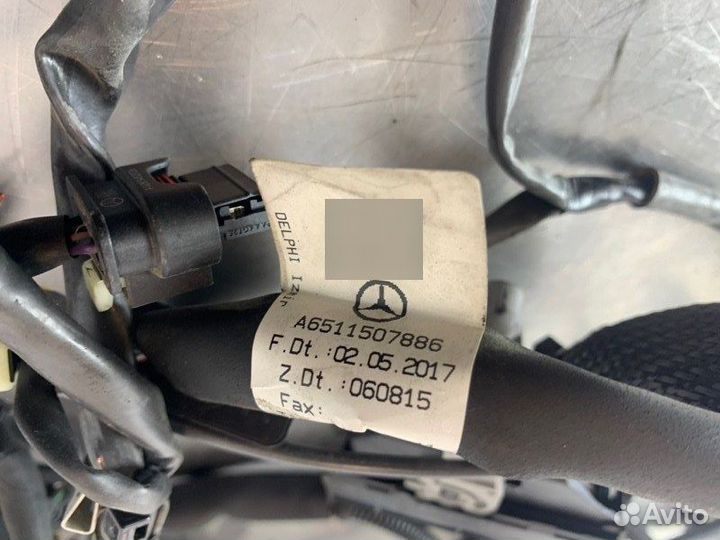 Проводка двигателя Mercedes Gle W166 OM651 2.2 CDI