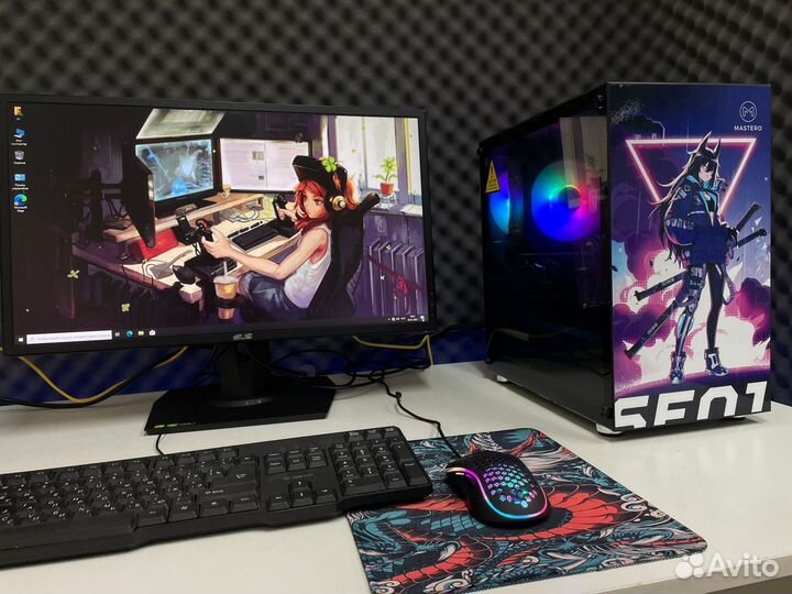 Игровой пк i7 9700f / rtx 2060 super / 16 gb