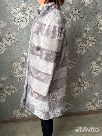 Шуба из мутона