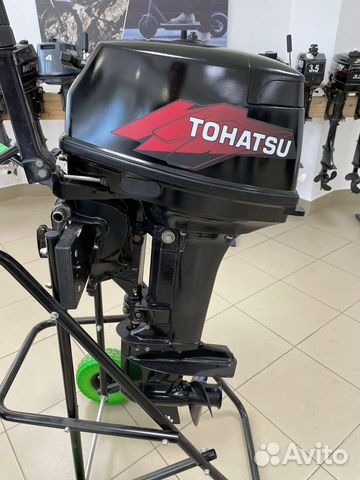Лодочный мотор Tohatsu M 18 (+доки 9.9) Б/У
