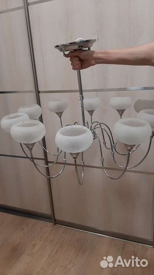 Люстра потолочная бу