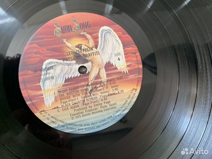 Рок Led Zeppelin Physical Graffiti 2LP 1979 год
