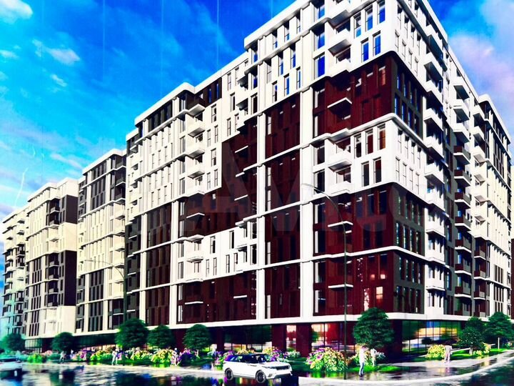 2-к. квартира, 63,7 м², 8/12 эт.