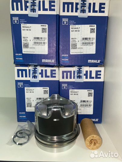 Поршни с кольцами Mahle F9Q