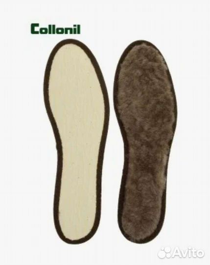 Стельки из меха ягнёнка collonil, ecco