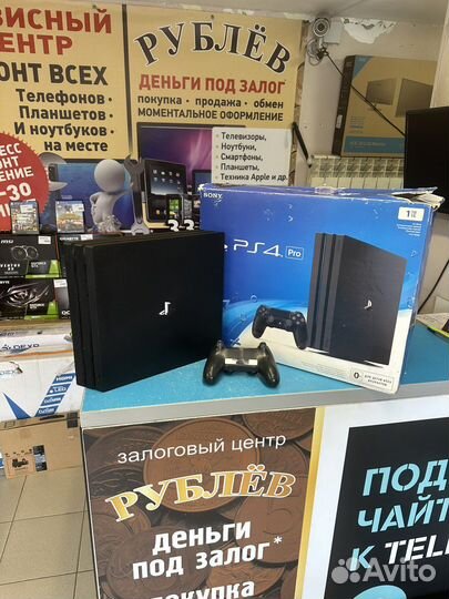 Sony PlayStation 4 Pro 1TB выкупаем технику