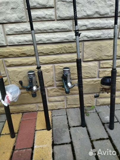 Удочки телескопические и бамбуковые