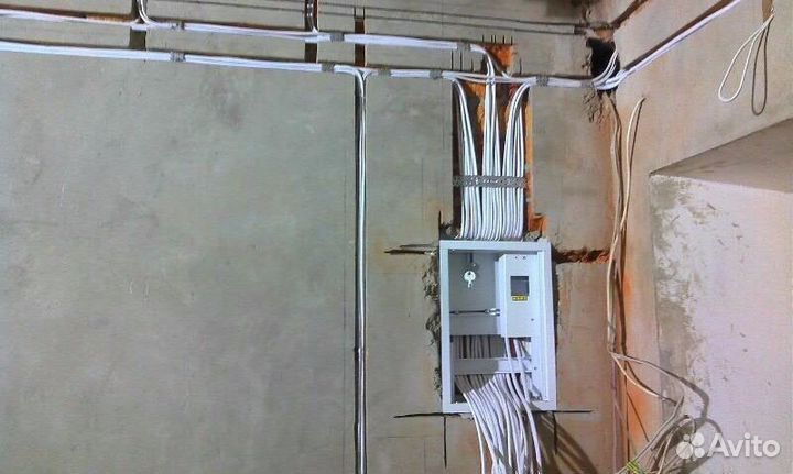 Электрик.Электрика для кухни.Штробление