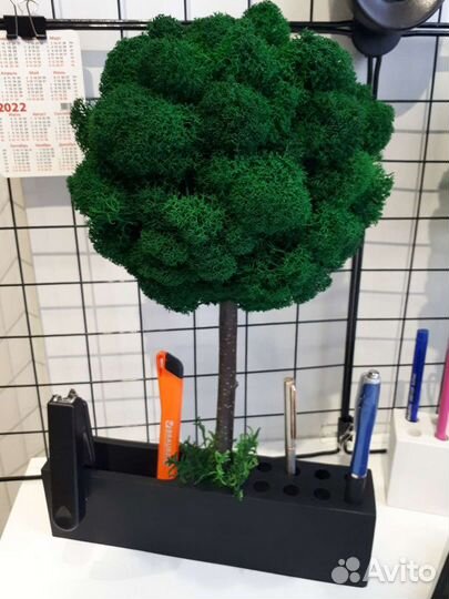 Канцелярский набор из гипса со стабилизированным м