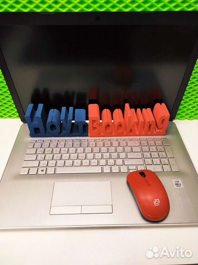 Огромный HP Ноутбук 17