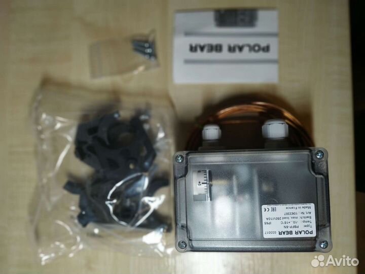 Реле температуры Polar bear pbfp-6N. Новый