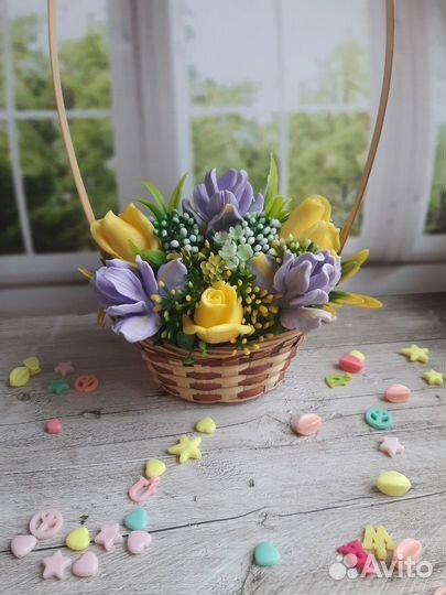 Букеты из мыла ручной работы