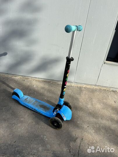 Самокат детский трехколесный бу