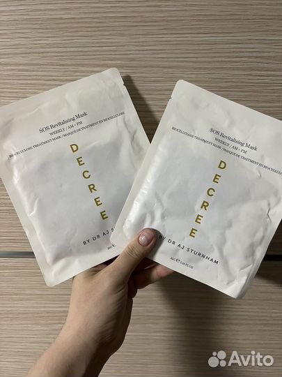 Маска для лица Decree sos