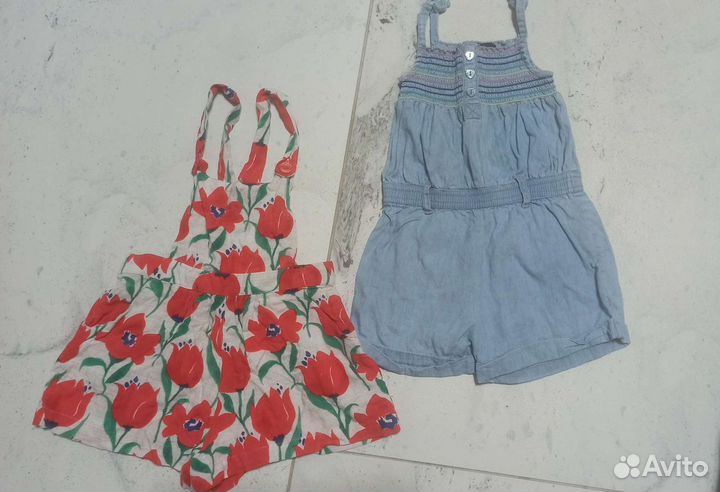 Вещи пакетом на девочку 1,5-2г hm zara next