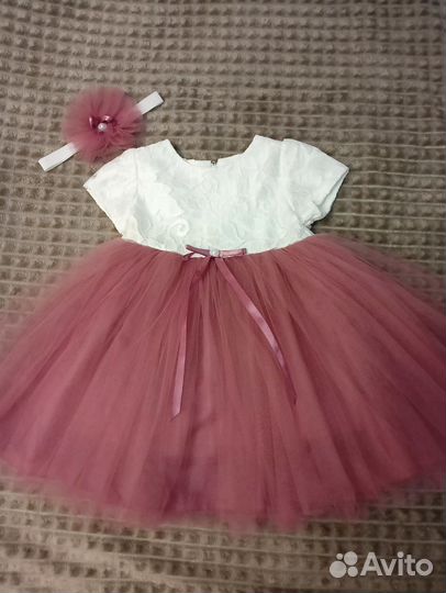 Платье для девочки 80