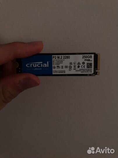 Ssd m2 nvme 250gb crucial
