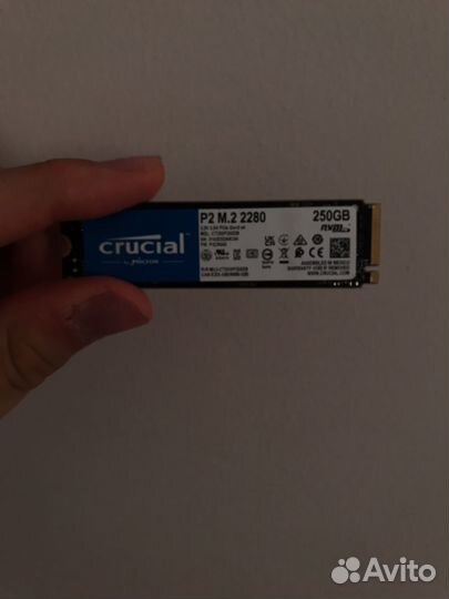 Ssd m2 nvme 250gb crucial