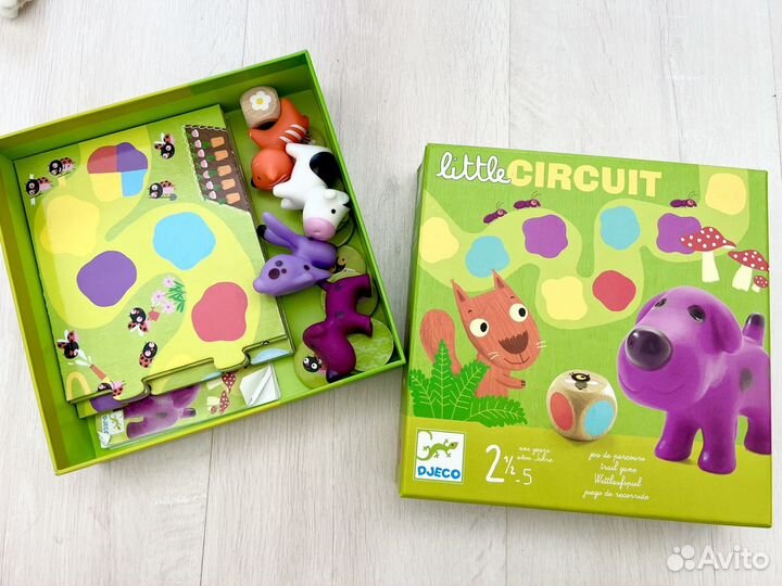 Настольная игра для малышей, Djeco Little Circuit