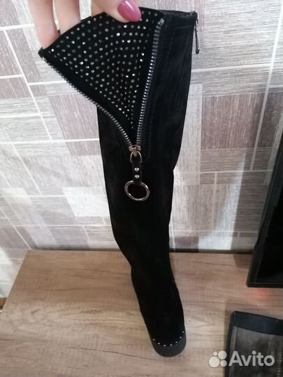 Обувь женская 36 размер натуральная замша