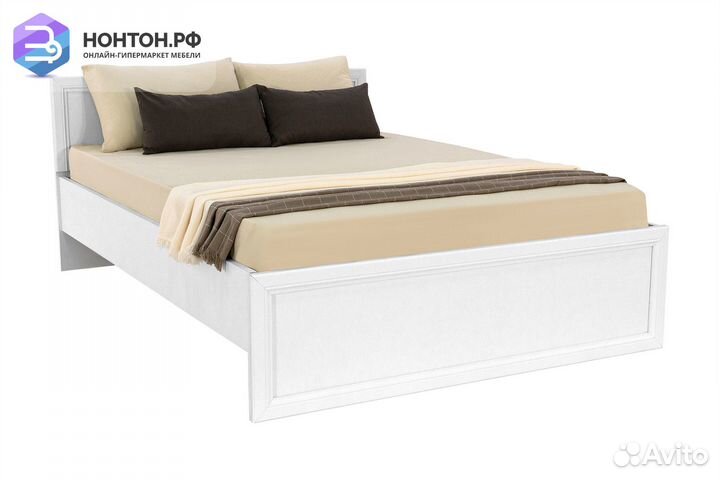 Кровать Классика 0.9 м белый