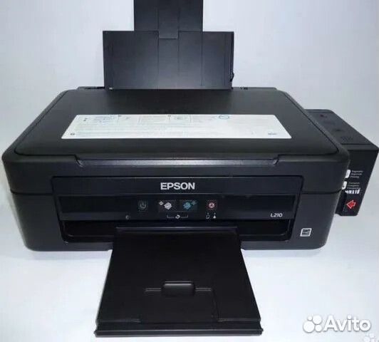 Принтер мфу Epson L210 с заводской снпч