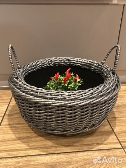 Кашпо ротанг 16 литров