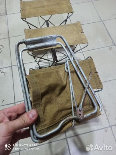 Стулья СССР туристические, для отдыха и рыбалки