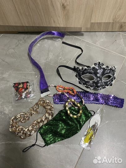 Маска,сережки