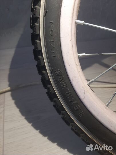 Детский велосипед с родительской ручкой