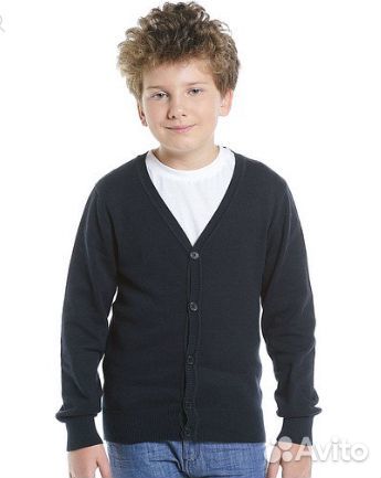 Новый. Кардиган, Cherubino Р-Р146 Цвет: темно-сини