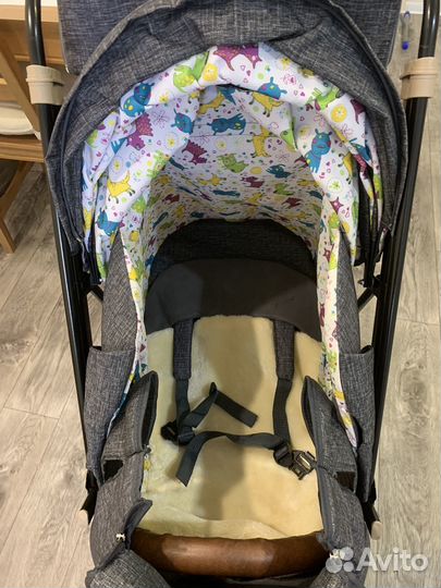 Детские санки коляска