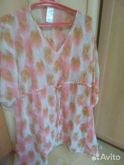 Платье парео для пляжа