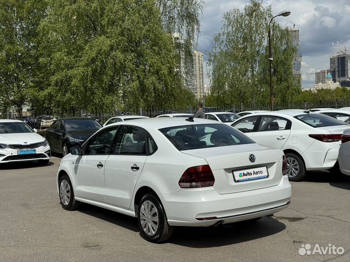 Volkswagen Polo 1.6 AT, 2019, 239 311 км