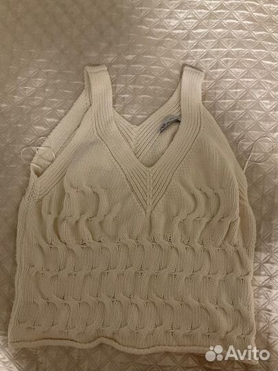 Жилет топ zara