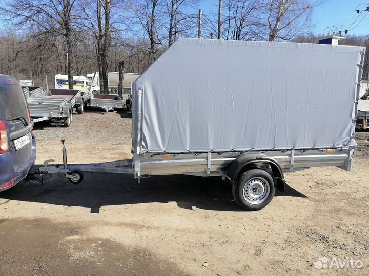 Прицеп с тентом аэро 150 см. Сертификаты.Документы