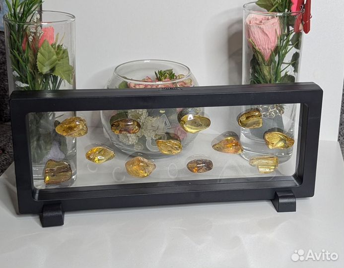 Янтарь с инклюзами и включениями