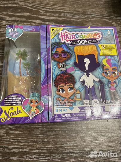 Hairdorables набор парный