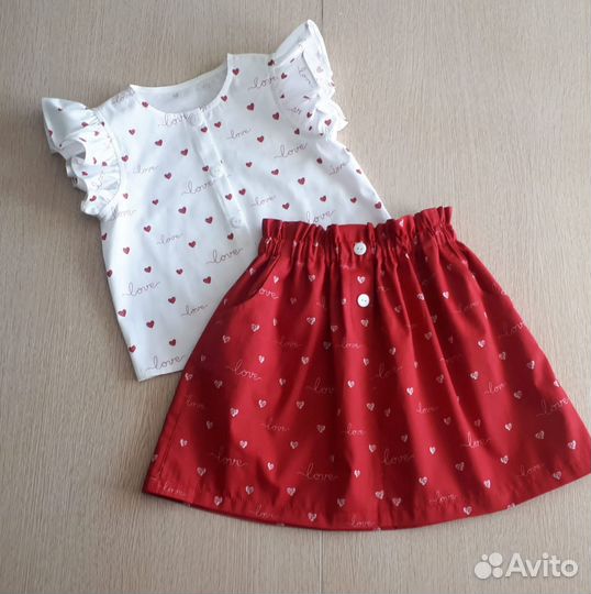 Костюм летний для девочки 110