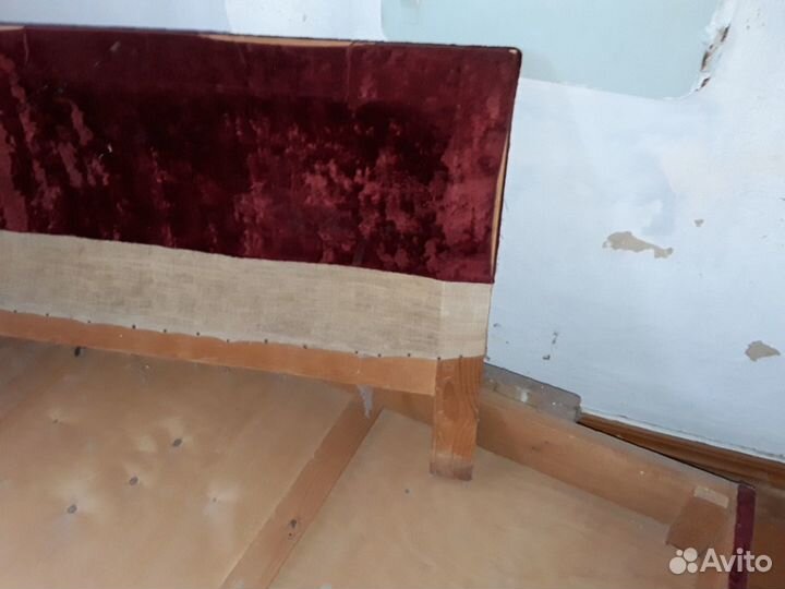 Диван антикварный 50гг. СССР подушки валики натур