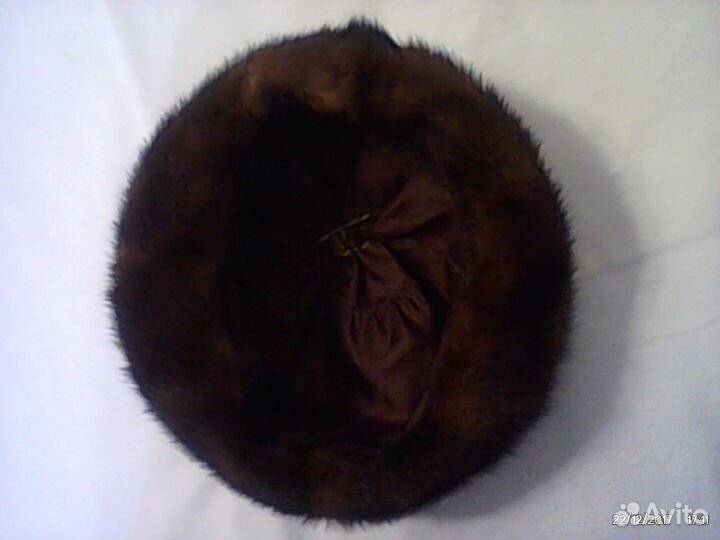 Шапка из меха норки р-р 58-59