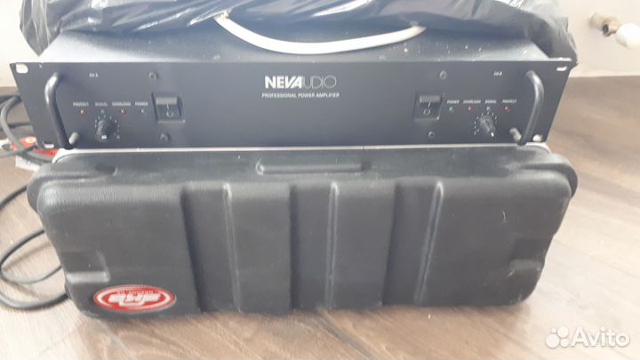 Усилитель мощности Neva-Audio и 2 саба DLX-218B
