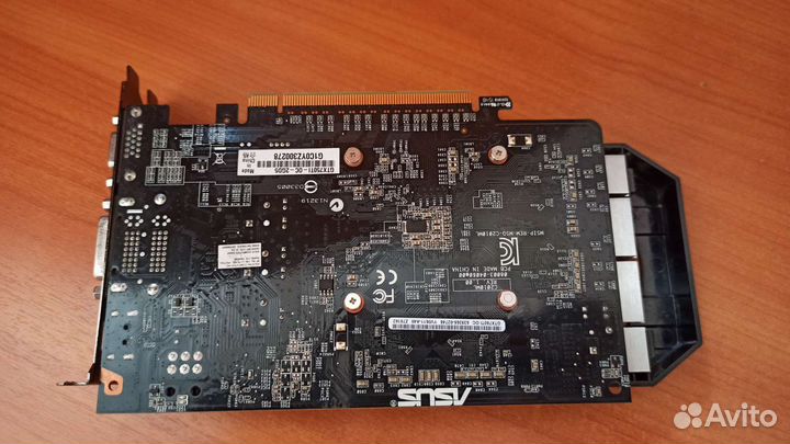 Видеокарта Nvidia Geforce GTX 750 ti 2 gb OC