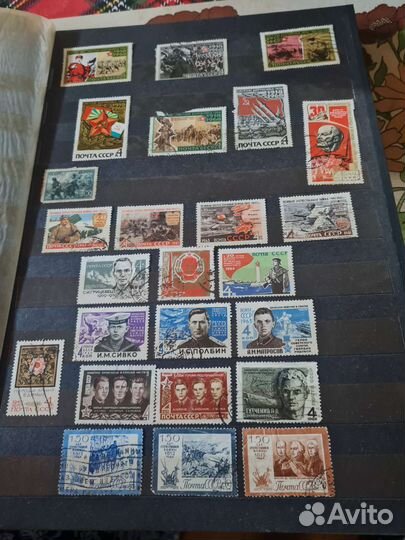 Альбом марок советские