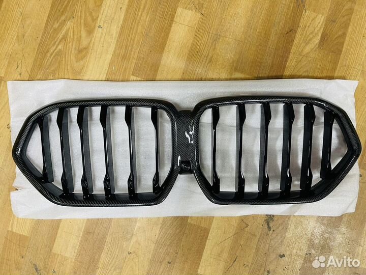 Решетка радиатора BMW X6 G06 карбон