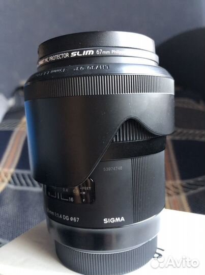 Объектив sigma AF 35mm 1.4 art canon